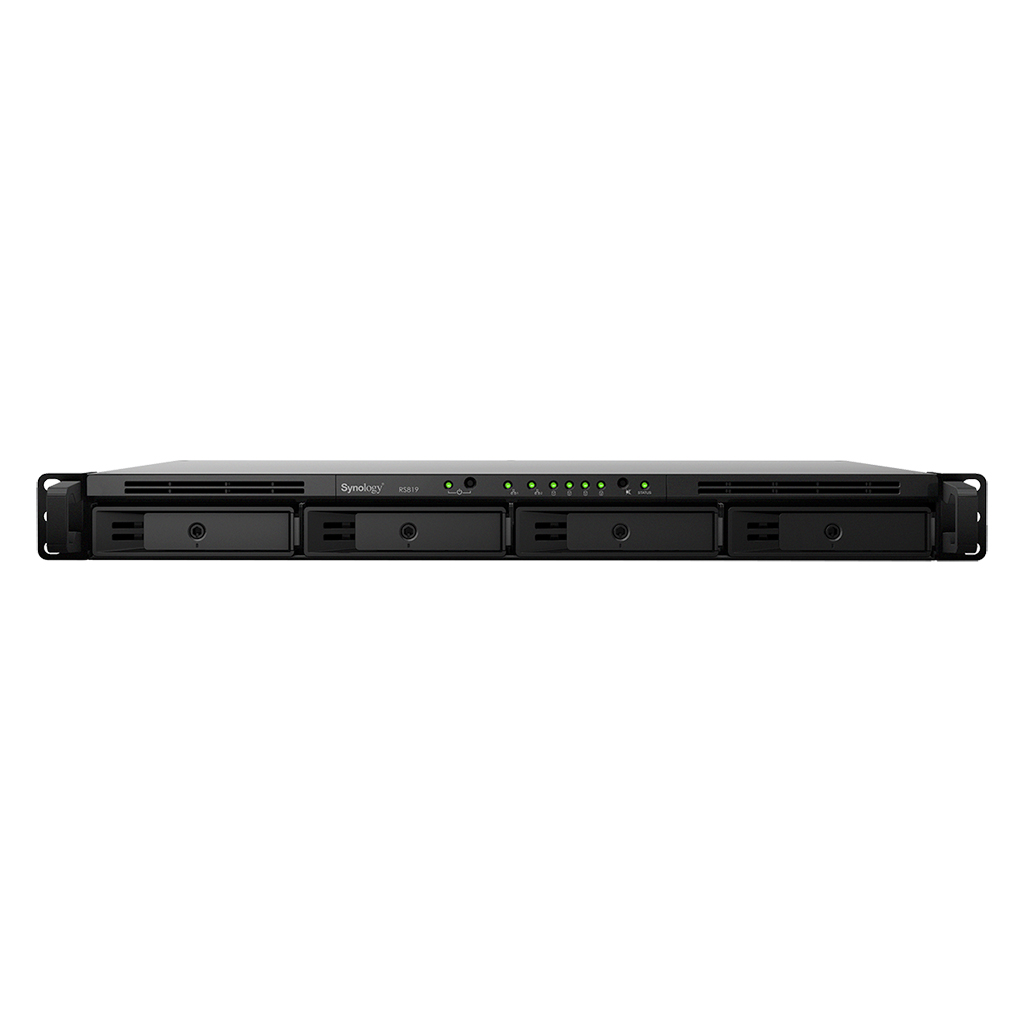 7653468a519ebef49ba68cb447296bfb.jpg SYNOLOGY - SERVIDOR RackStation RS819 1.4Ghz 2 GB DDR4 não-ECC - Imagem 1