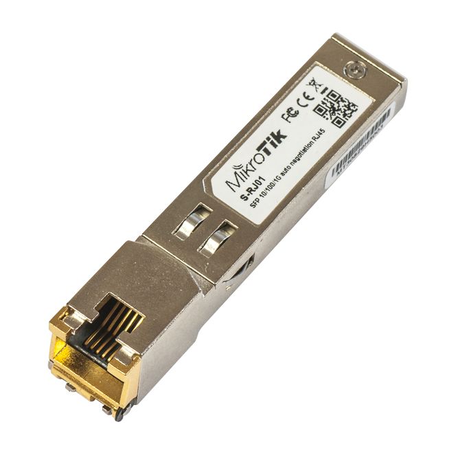 bf29232003e9f19e49be9fd45a363cd9.jpg MIKROTIK MODULO GBIC S-RJ01 - GBIC PARA RJ45 1.25G - Imagem 1