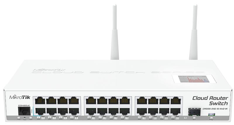 c41e66601c658827501e4cd38ebb2baa.jpg MIKROTIK - SWITCH CRS125-24G-1S-2HnD-IN 600Mhz 128Mb 128Mb L5 - Imagem 1