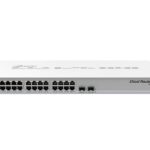 MIKROTIK CLOUD ROUTER SWITCH CRS326-24G-2S+RM- 24P GIGA + 2P SFP (10G) L2/L3