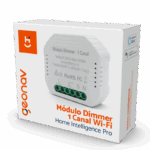 HI GEONAV MODULO DIMMER 10A AC 90-250V 1 CANAL - Imagem 2